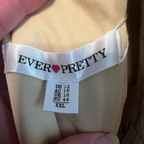 Ever Pretty Zoey Leaf Sequin Sleeveless A-Line Gown NWT - Picture 12 of 13